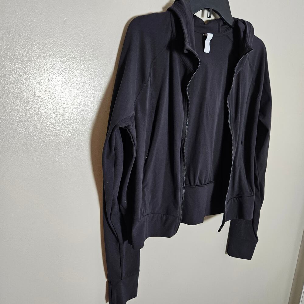 NWOT Zella Cropped Zippered Hooded Jacket *Flawed - Picture 4 of 10